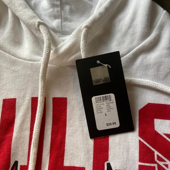 NWT Chicago Bulls Cropped Hoodie - Picture 5 of 5